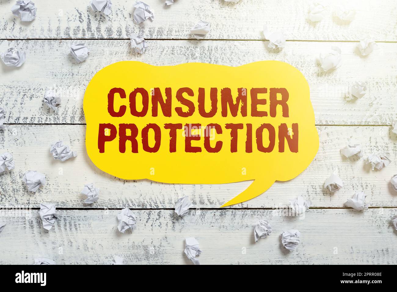 Textunterschrift mit Verbraucherschutzgesetzen Fairer Handel zum Schutz der Verbraucherrechte. Konzeptfotos – Fairer Handel zur Gewährleistung des Schutzes der Verbraucherrechte Stockfoto