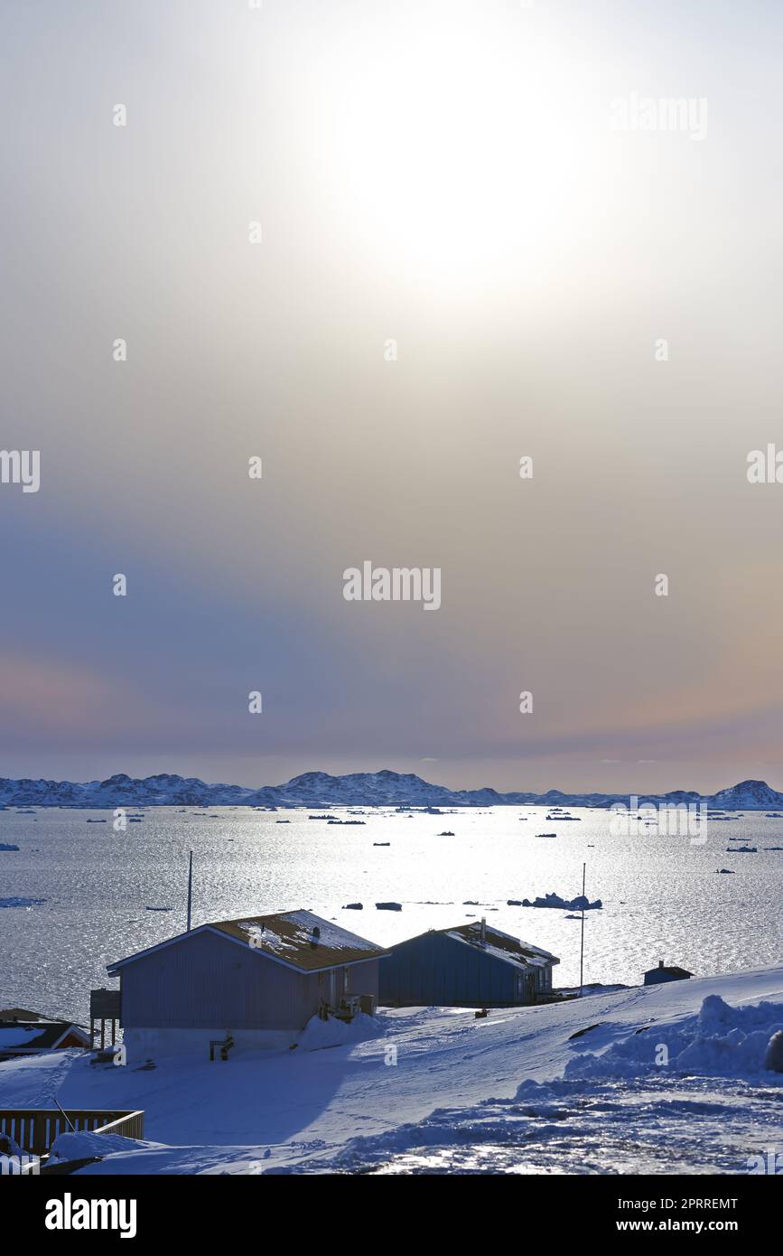 Grönland - die Schönheit des Nordens. Ein Foto von aus Ilulissat, Grönland. Stockfoto