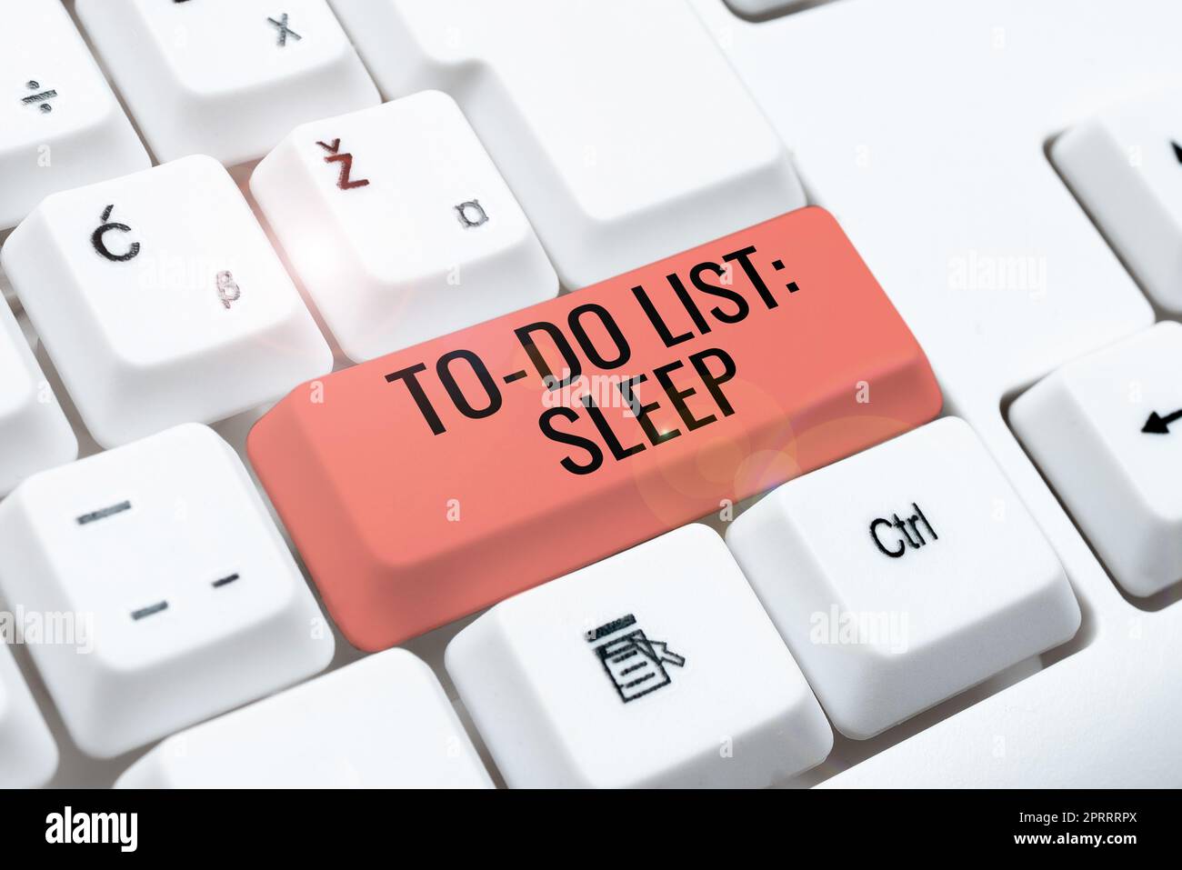 Handschrifttext To-Do-Liste zu erledigende SleepThings Priorität Objekt ist, eine Pause zu machen. Geschäftskonzept zu erledigende Aufgaben prioritäres Objekt ist, sich auszuruhen Stockfoto