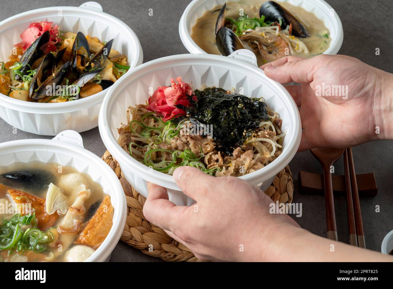 Fisch Cake Suppe Koreanisches Gericht Nagasaki und scharfe ...