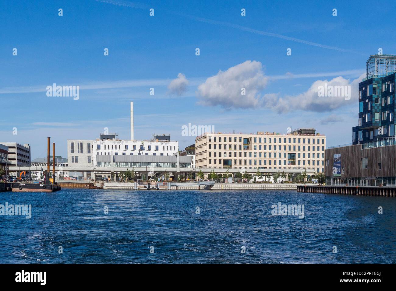 Dänemark, Kopenhagen - Orientkaj in Nordhavn Stockfoto