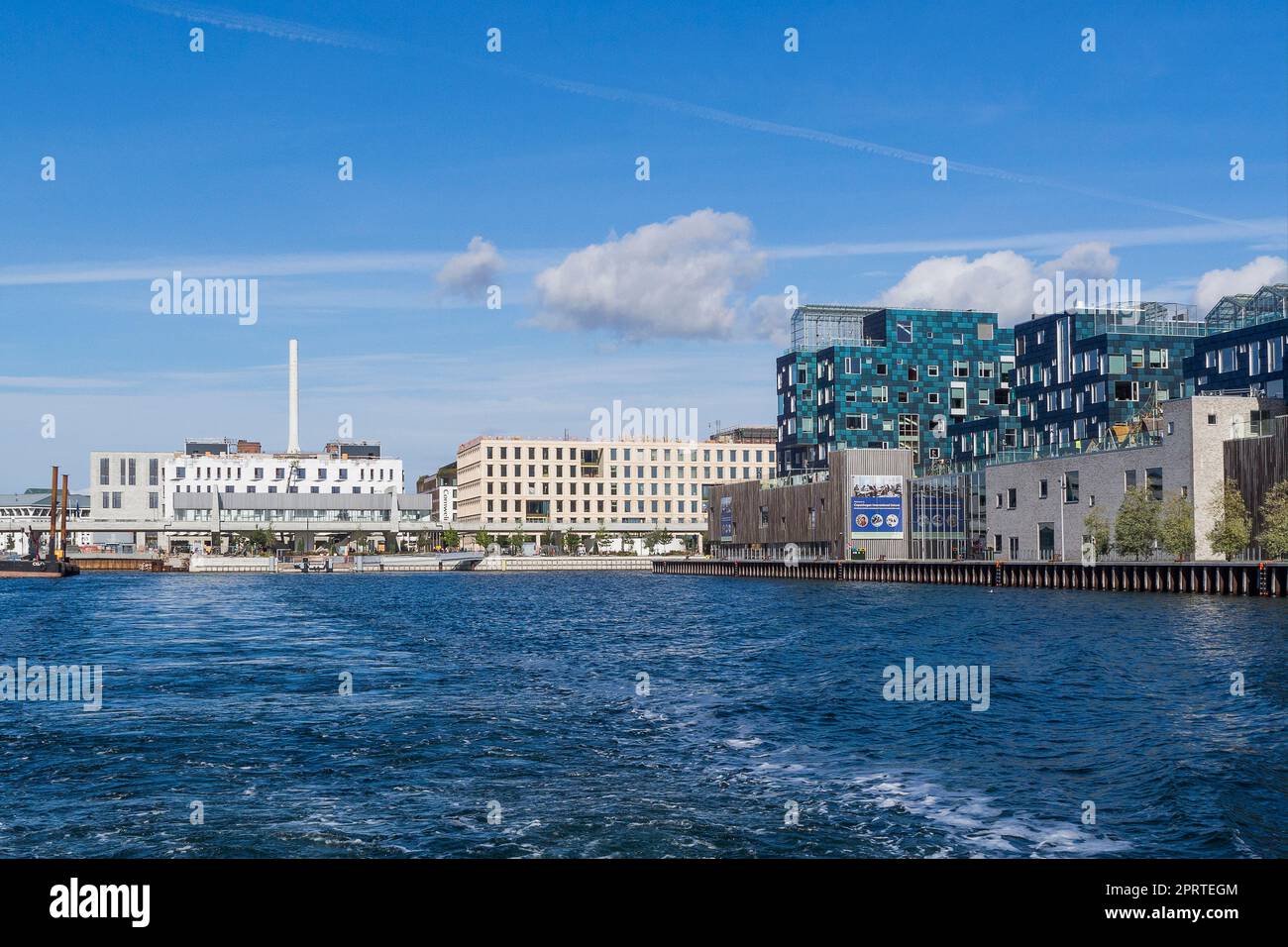 Dänemark, Kopenhagen - Orientkaj in Nordhavn Stockfoto