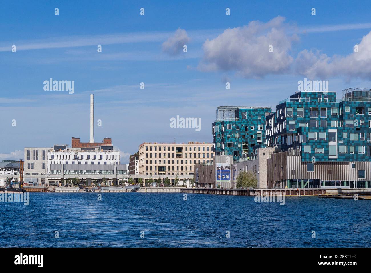 Dänemark, Kopenhagen - Orientkaj in Nordhavn Stockfoto