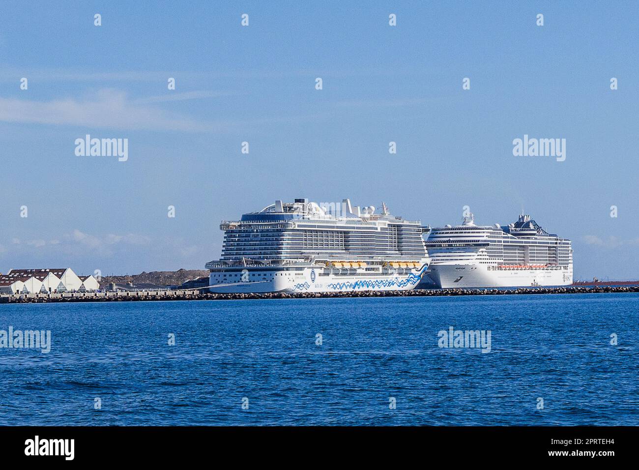 Dänemark, Kopenhagen - Nordhavn Stockfoto