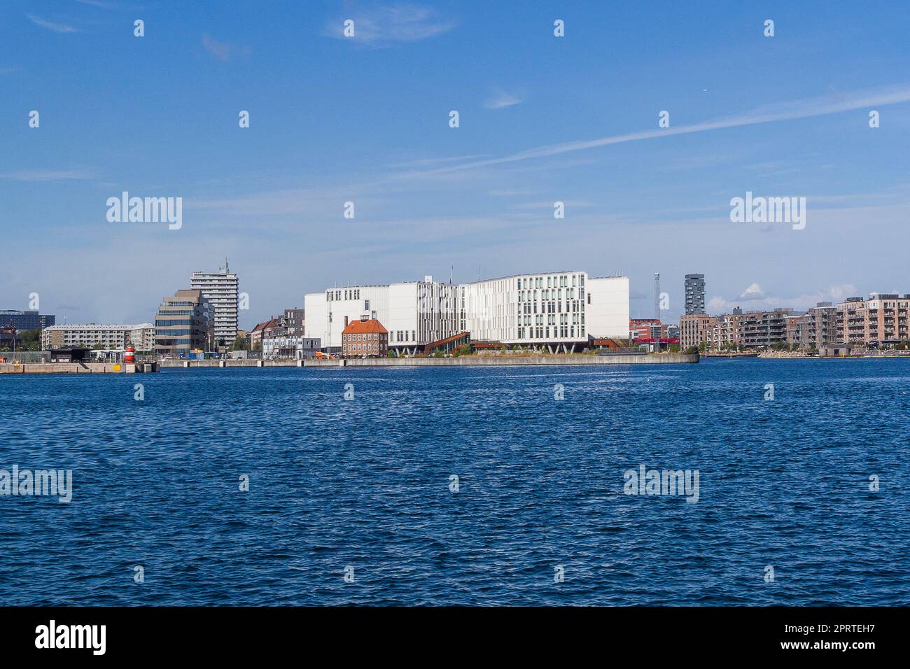 Dänemark, Kopenhagen - Nordhavn Stockfoto
