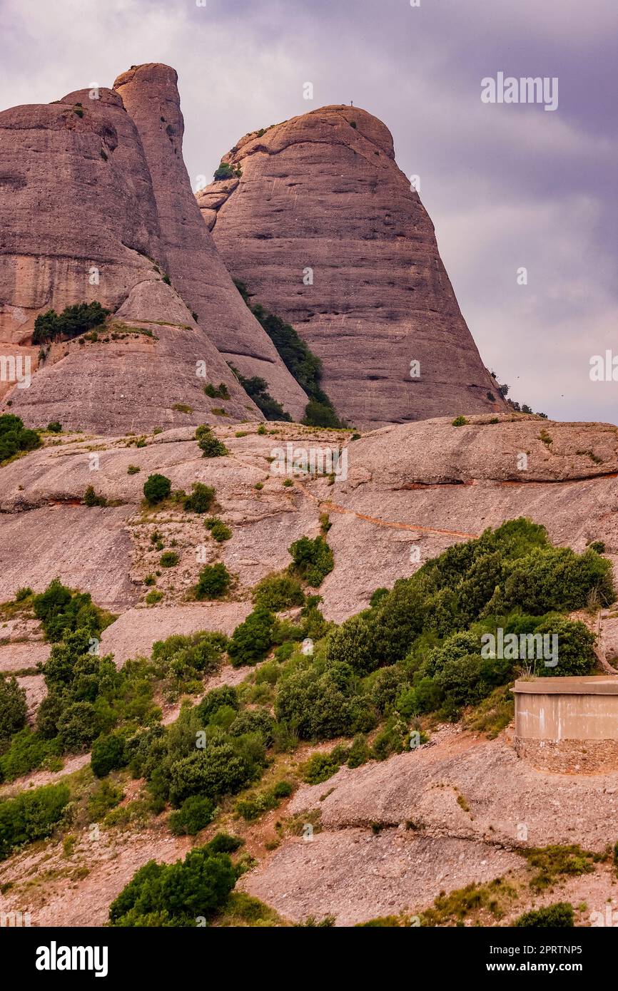 Montcaats ODD Rocky Mountain (Spanien Callaina) Stockfoto