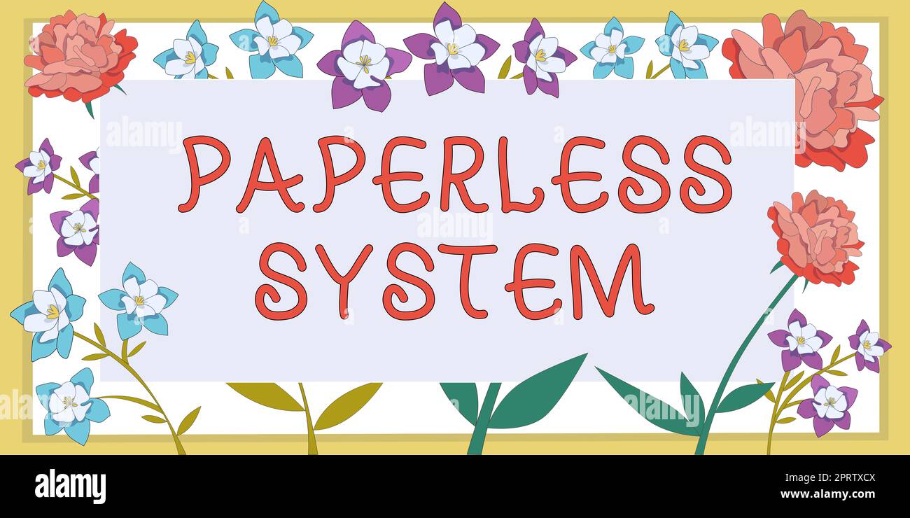 Unterschreiben Sie mit Paperless System, Wort für Uhr oder betrachten Sie etwas oder jemanden sehr sorgfältig Stockfoto