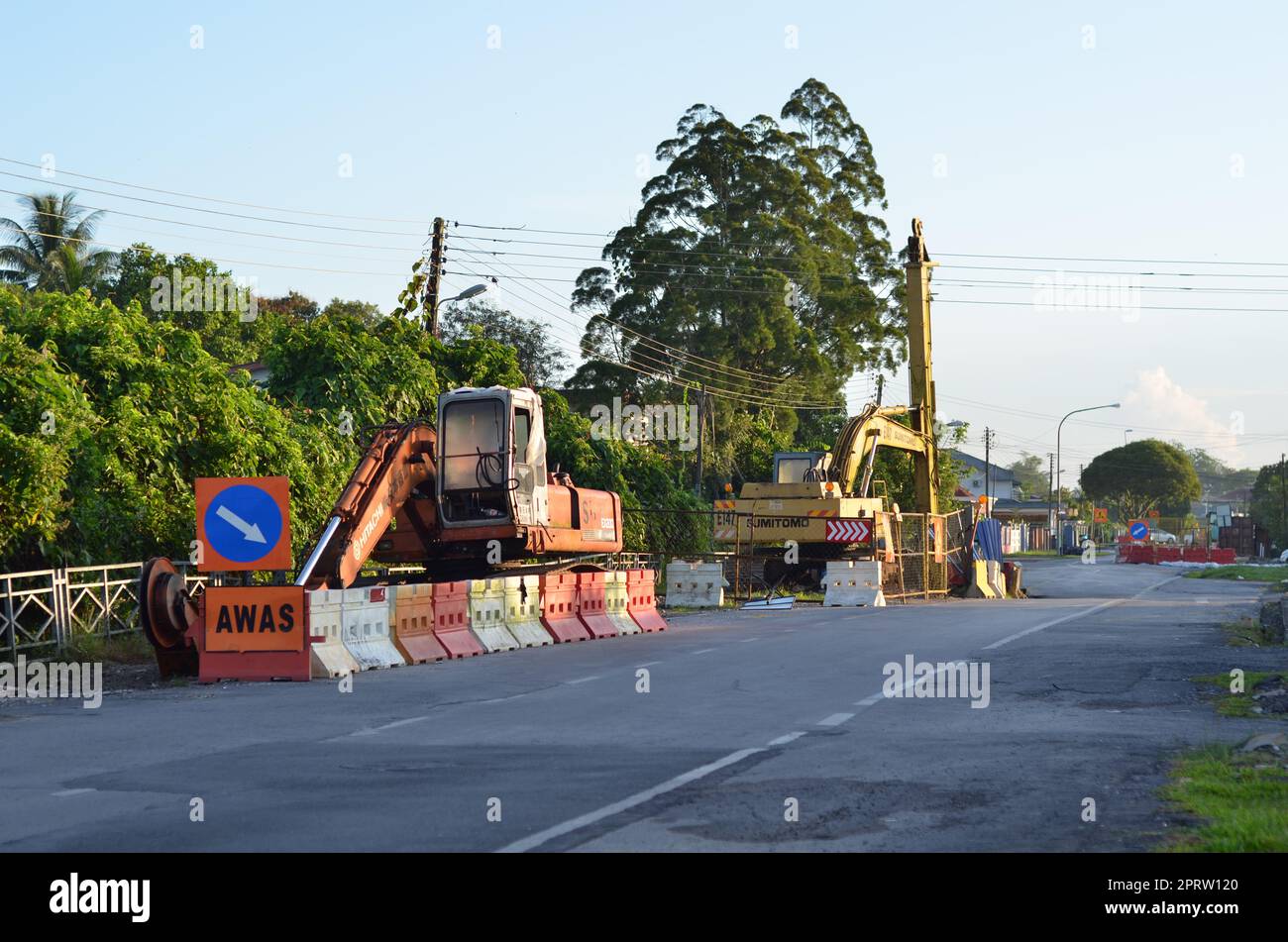 Friedlicher Morgen kein Arbeitsfoto auf Nikon D7000 Nikkor 50mm F1,8D AF Stockfoto