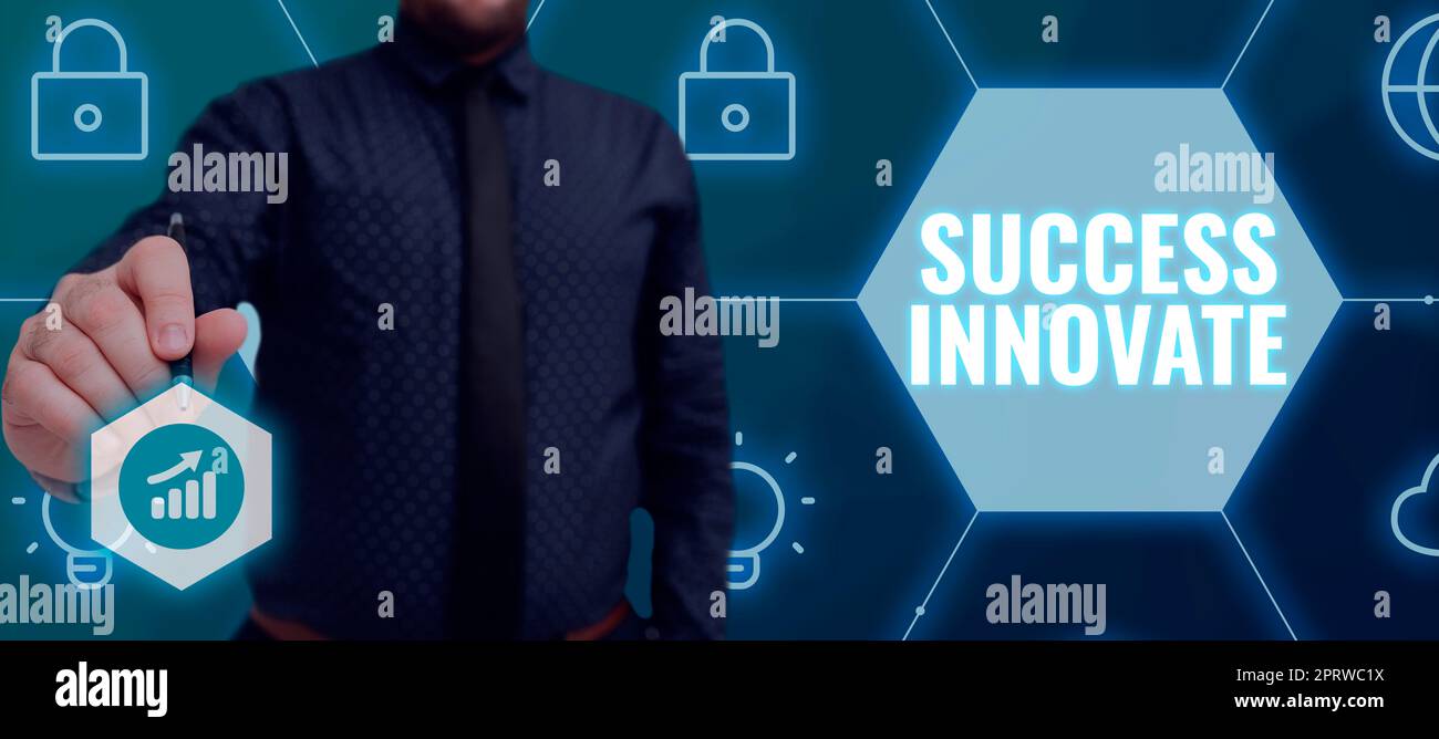 Handschrift Text Erfolg Innovatemake-Organisationen anpassungsfähiger an die Marktkräfte. Das Geschäftskonzept macht Unternehmen anpassungsfähiger an die Marktkräfte Stockfoto