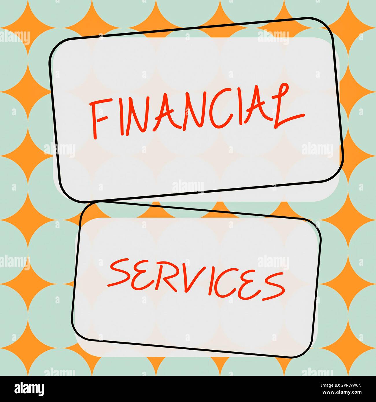 Handschrifttext Financial Services Money and Investment Leasing Lending Stock Brokerages. Geschäftskonzept Geld und Investment Leasing Lending Stock Brokerage Stockfoto