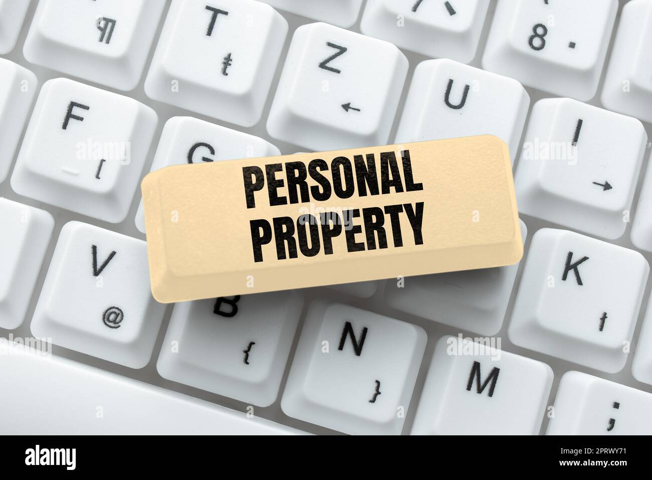 Handschriftlicher Text Persönliche Dinge, die Sie besitzen und die Sie mitnehmen können beweglich. Geschäftsidee Dinge, die Sie besitzen und die Sie mitnehmen können Beweglich Stockfoto