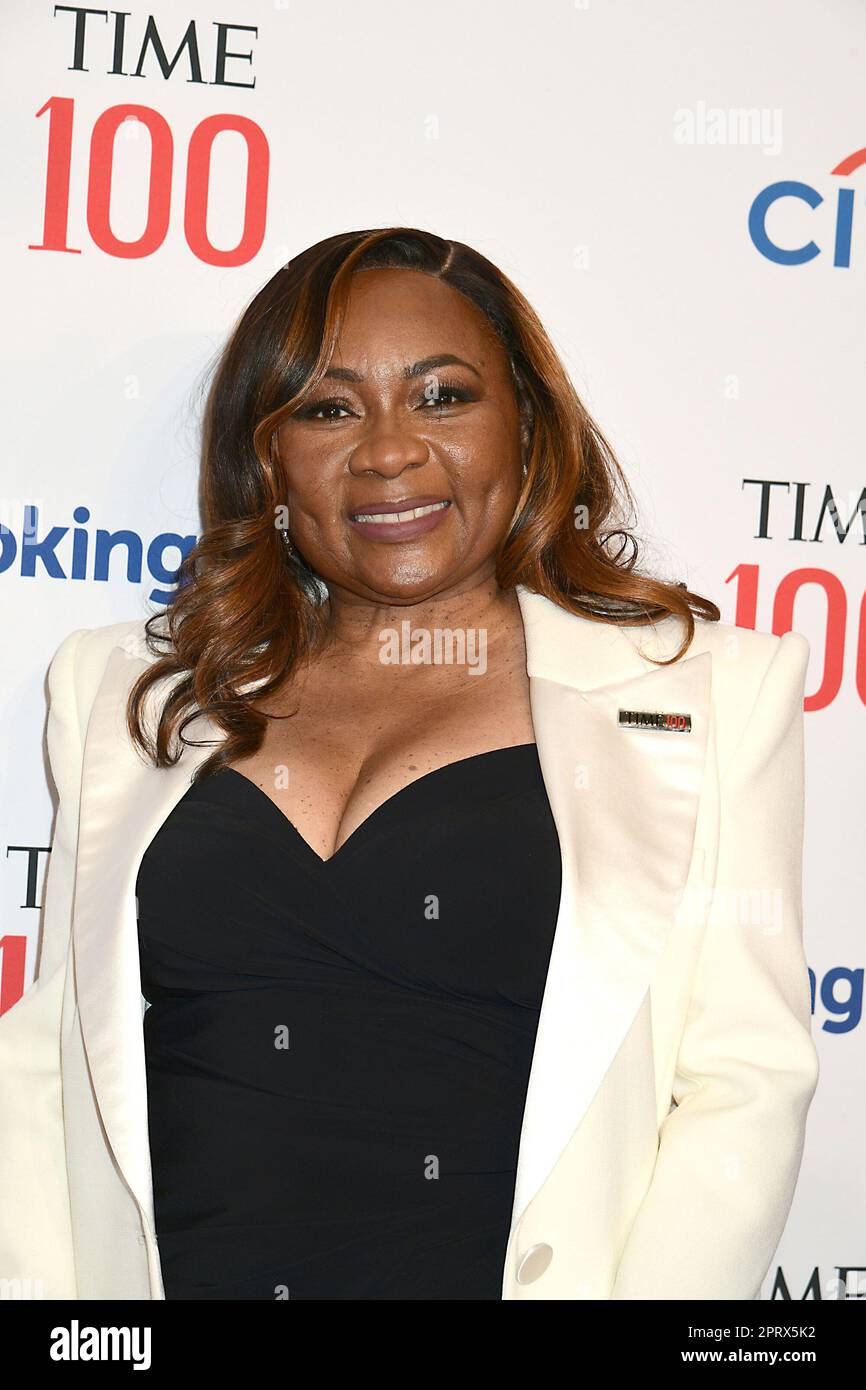 Catherine Coleman Flowers besucht am 26. April 2023 beim Jazz im Lincoln Center in New York, New York, USA die GALA „TIME 100 Most Influential People in the World“. Robin Platzer/Twin Images/SIPA USA Stockfoto