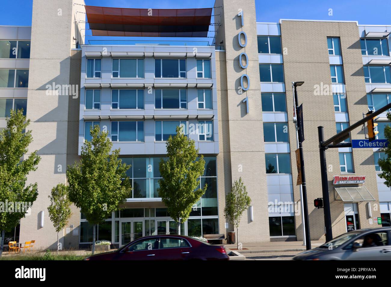 Innova Apartments am Hauptcampus der Cleveland Clinic in Cleveland, Ohio. Stockfoto