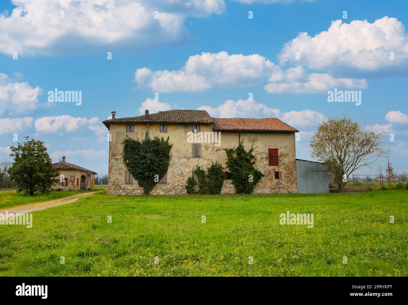 Ländliches Dorf im toskanischen Emilianischen Apennines Italien Stockfoto