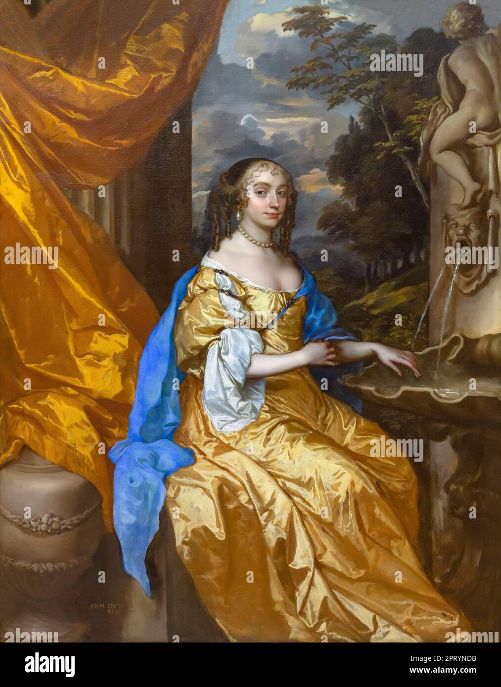 Anne Hyde, Herzogin von York, erste Frau von James VII und II, Sir Peter Lely, um 1661, Stockfoto