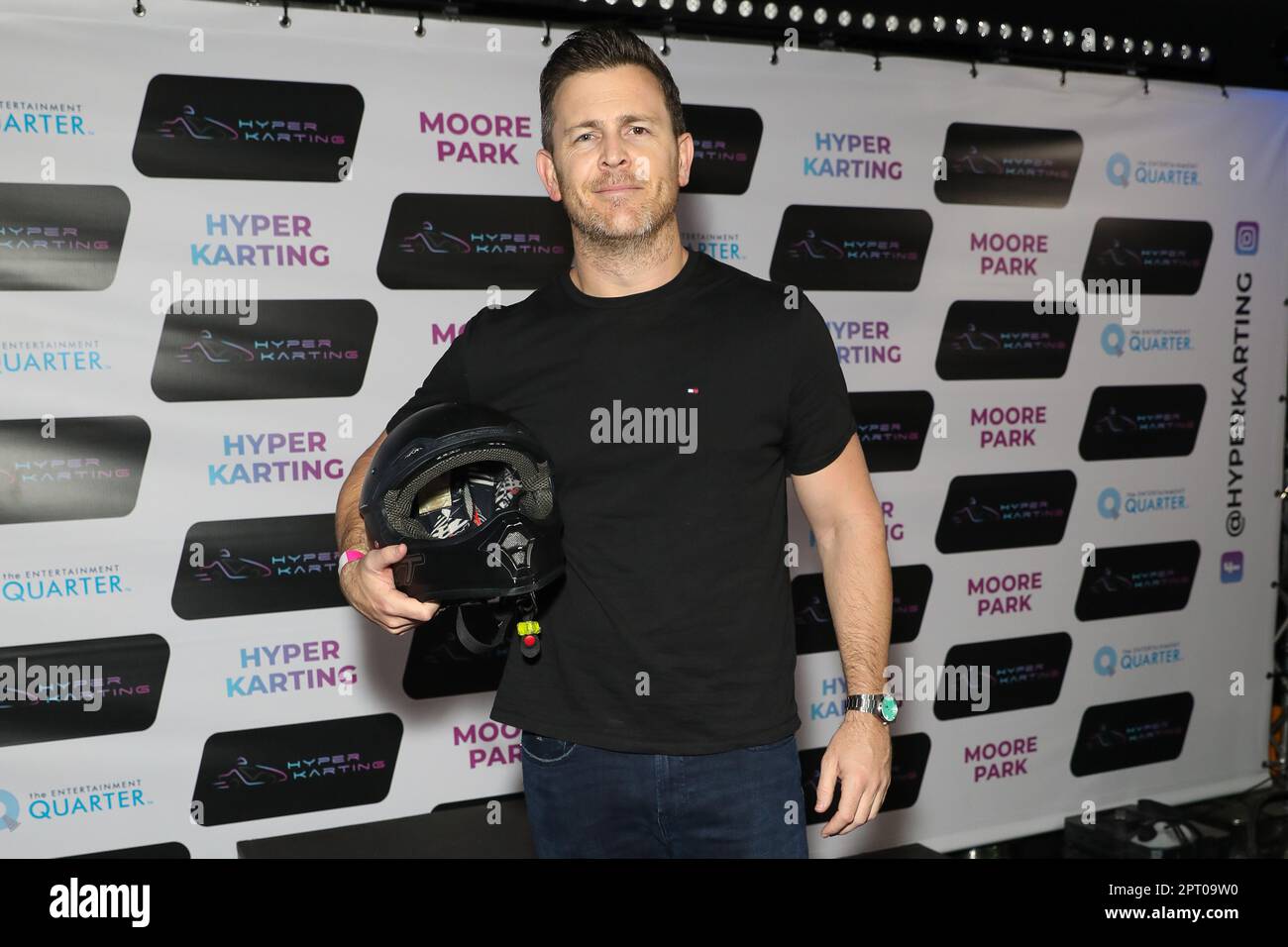 27. April 2023: JOSH WHITE nimmt am 27. April 2023 im Moore Park Entertainment Quarter am Hyper Karting Celebrity Event in Sydney, Australien Teil (Kredit-Image: © Christopher Khoury/Australian Press Agency via ZUMA Wire) – NUR REDAKTIONELLER GEBRAUCH! Nicht für den kommerziellen GEBRAUCH! Stockfoto
