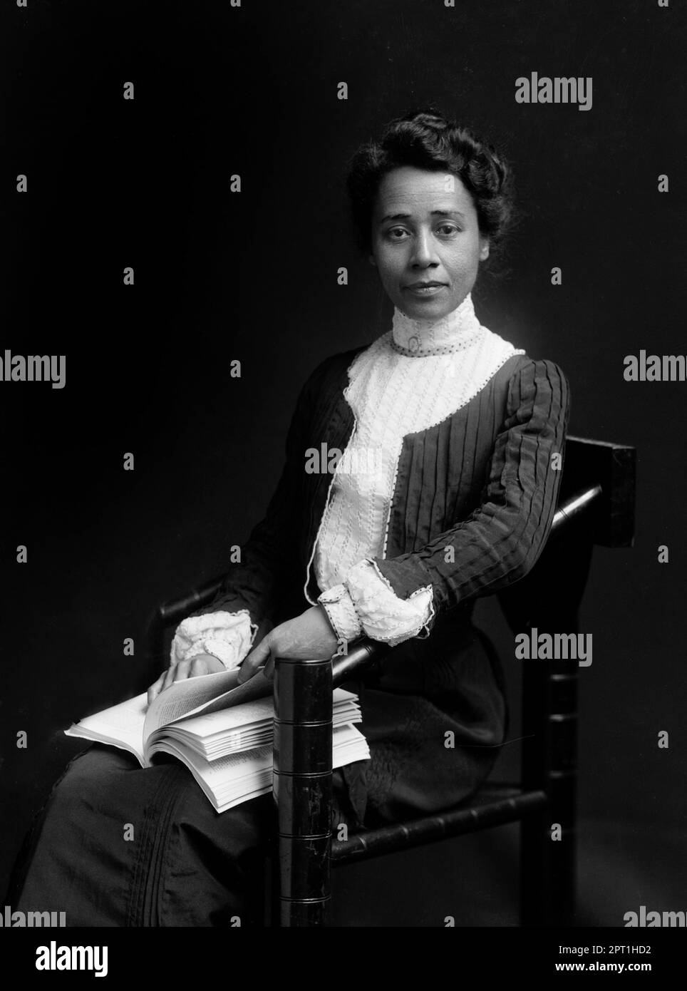 Anna J. Cooper. Portrait der amerikanischen Autorin und Aktivistin Anna Julia Haywood Cooper (1858-1964), c. 1901-03 Stockfoto