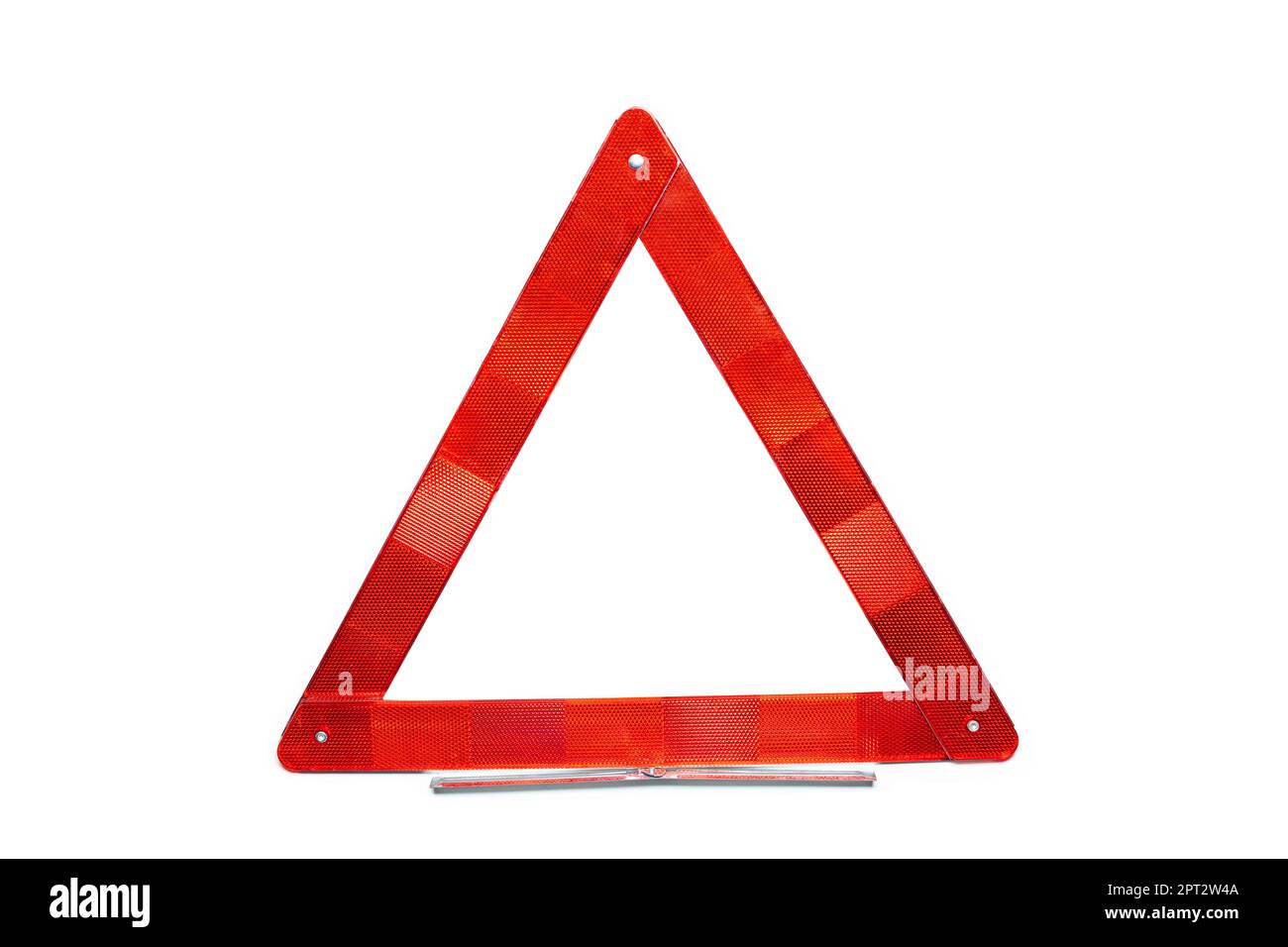 Warndreieck, Symbol für flache Farblinien im Auto-Not-Aus-Schild  Stock-Vektorgrafik - Alamy
