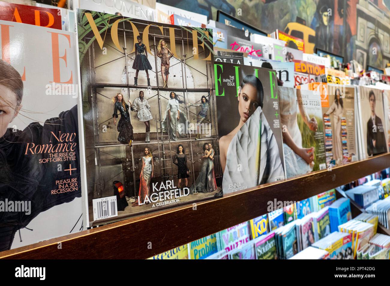 Barnes & Noble Booksellers auf der Fifth Avenue in New York City hat