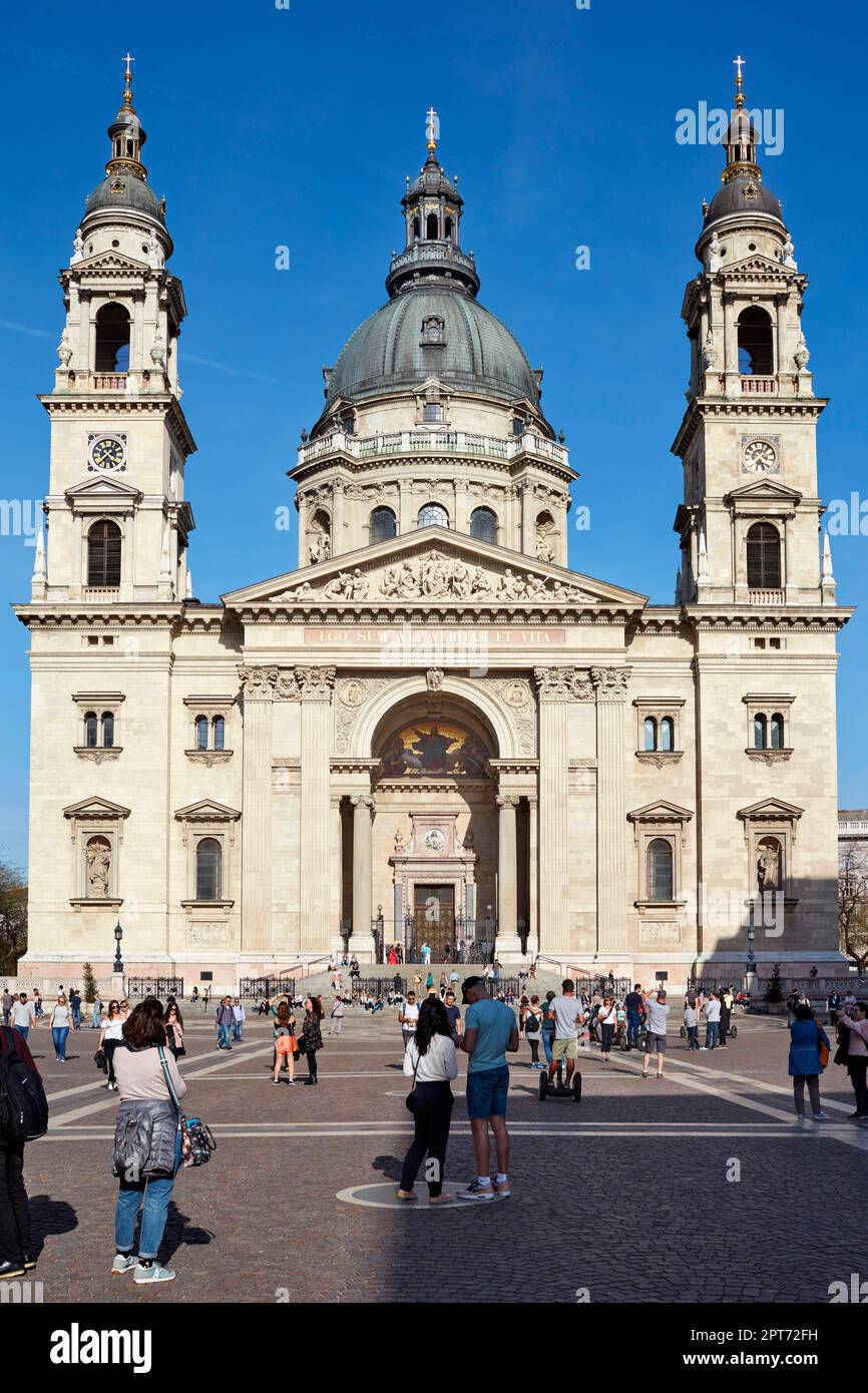 St. Stephansdom, Budapest, Ungarn Stockfoto