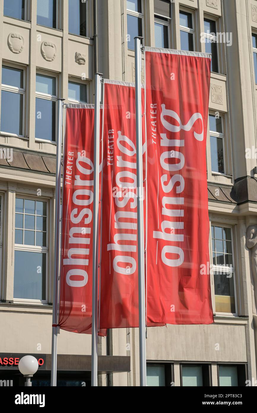 Ohnsorg-Theater, Heidi-Kabel-Platz, Hamburg, Deutschland Stockfoto