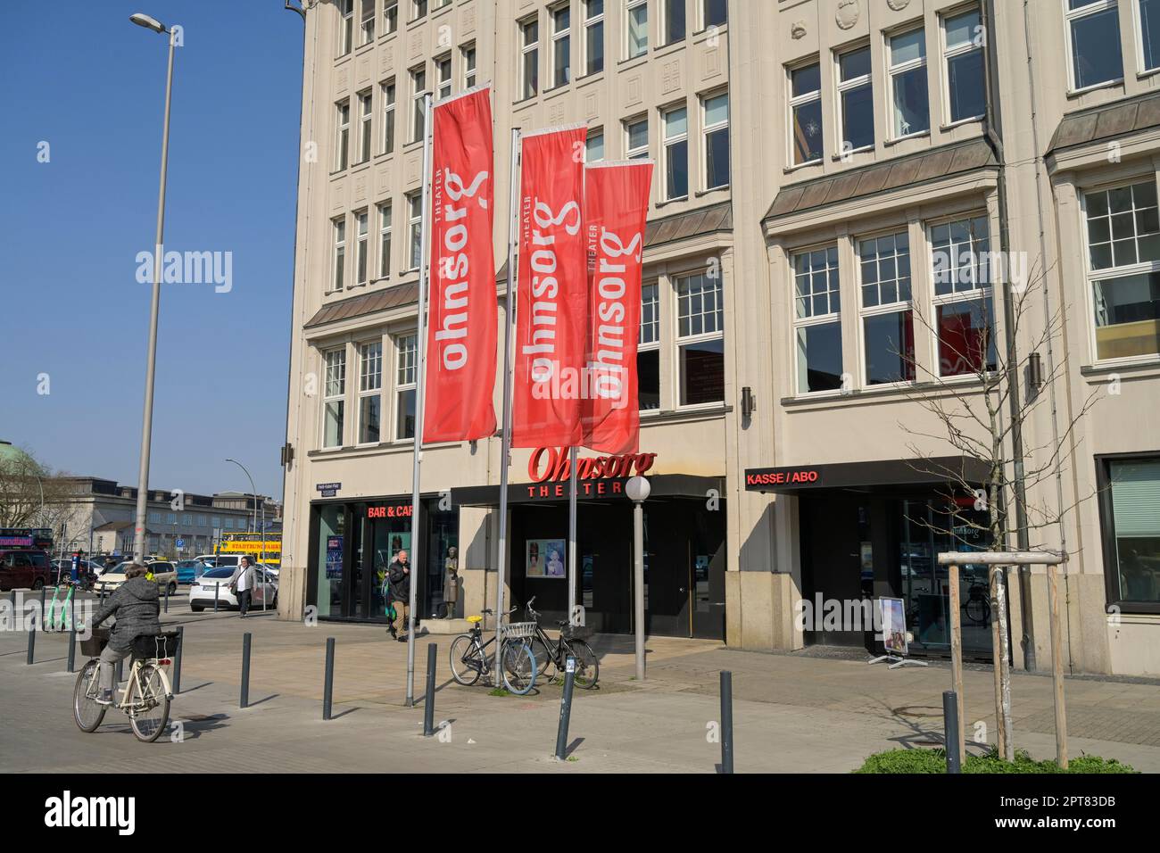 Ohnsorg-Theater, Heidi-Kabel-Platz, Hamburg, Deutschland Stockfoto