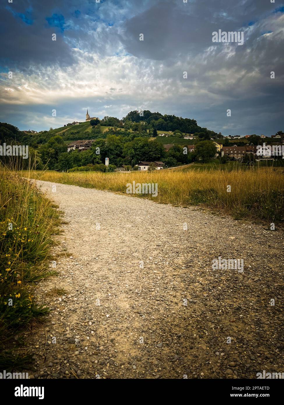 Rudlingen oder Rüdlingen) - Kanton Schaffhausen, Schweiz Stockfoto