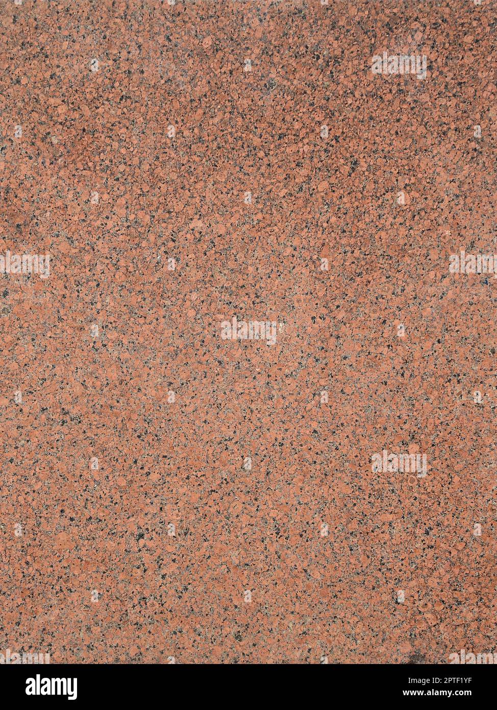 Die Konsistenz von mattem braunem Granit Stockfoto