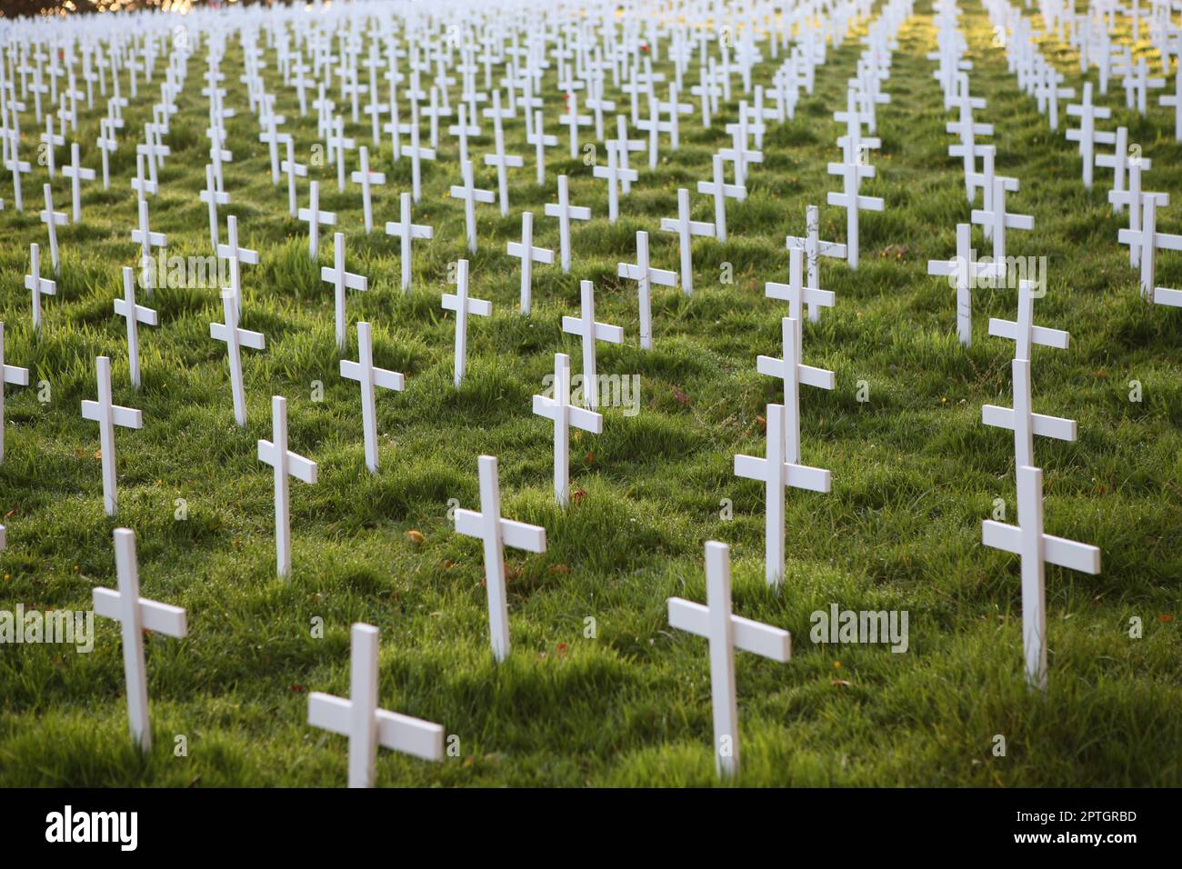 ANZAC, Gallipoli, die Kriegsopfer wurden überfallen Stockfoto