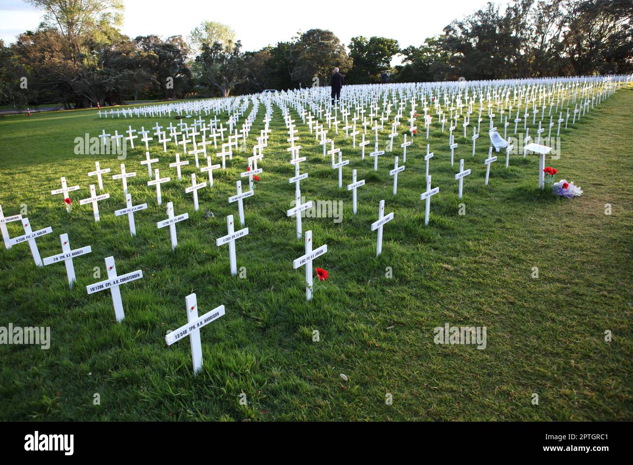 ANZAC, Gallipoli, die Kriegsopfer wurden überfallen Stockfoto