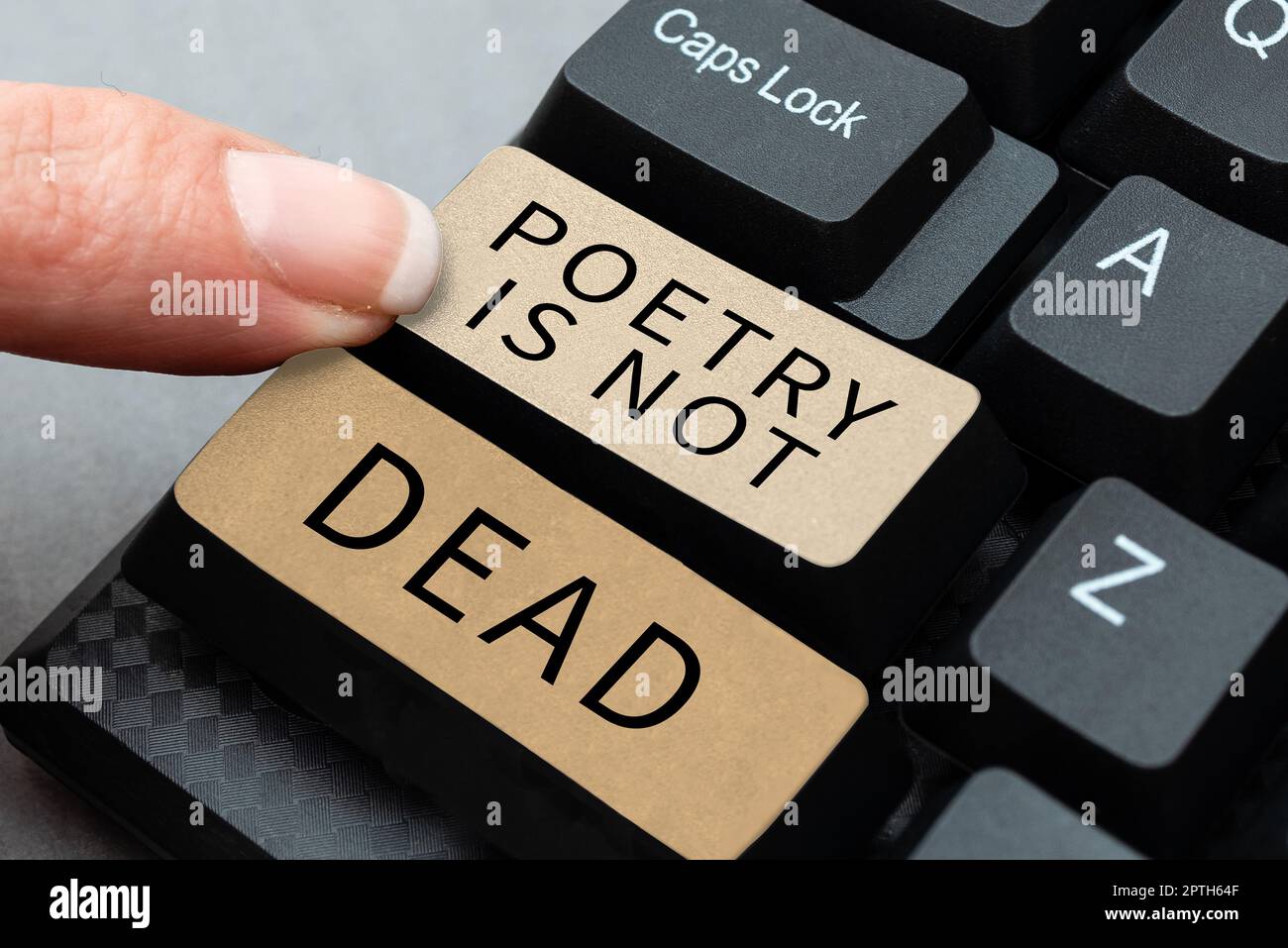 Handschriftentext Richtlinien und Verfahren, Internetkonzept Ästhetisches und rhythmisches Schreiben ist noch lebendig und modern Stockfoto