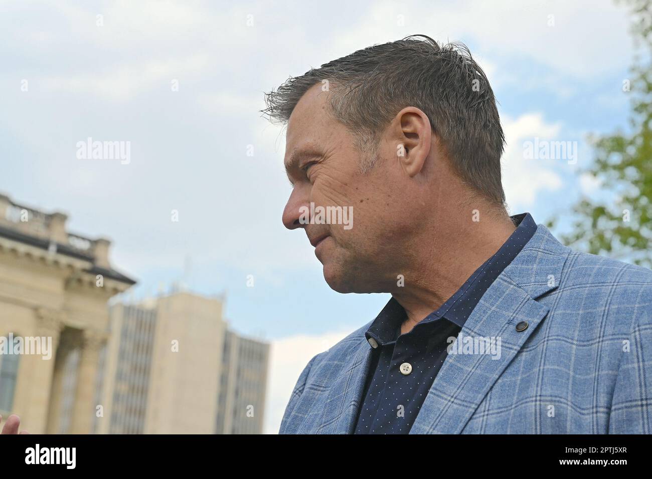 TOPEKA, KANSAS 23. APRIL 2023, Kansas Attorney General Kris Kobach