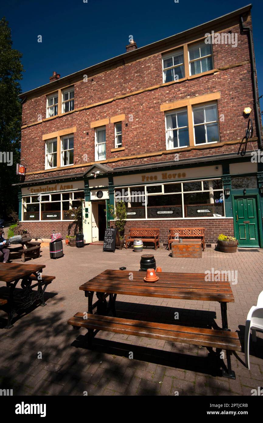 Cumberland Arms Free House, Ouseburn, Tyne und Wear Stockfoto