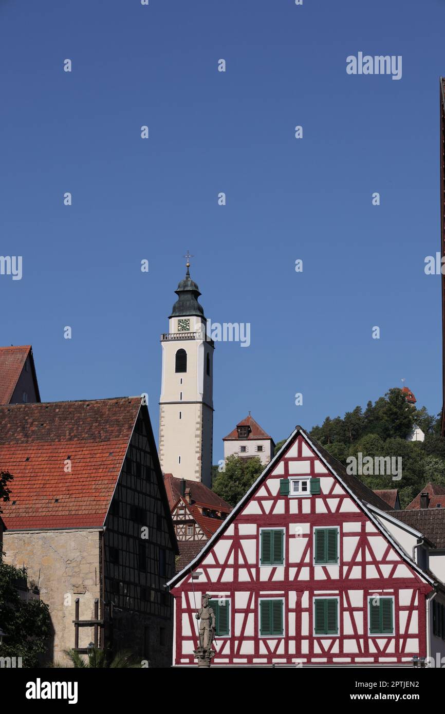 Impressionen aus Horb am Neckar im Schwarzwald Stockfoto