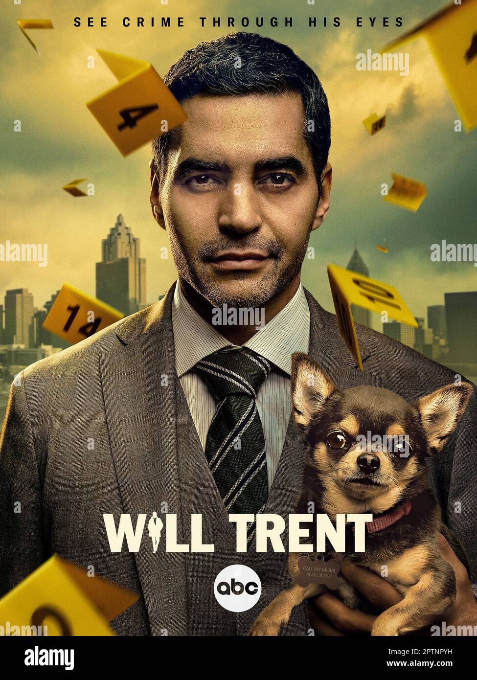 Will Trent Poster Ramon Rodriguez Stockfoto