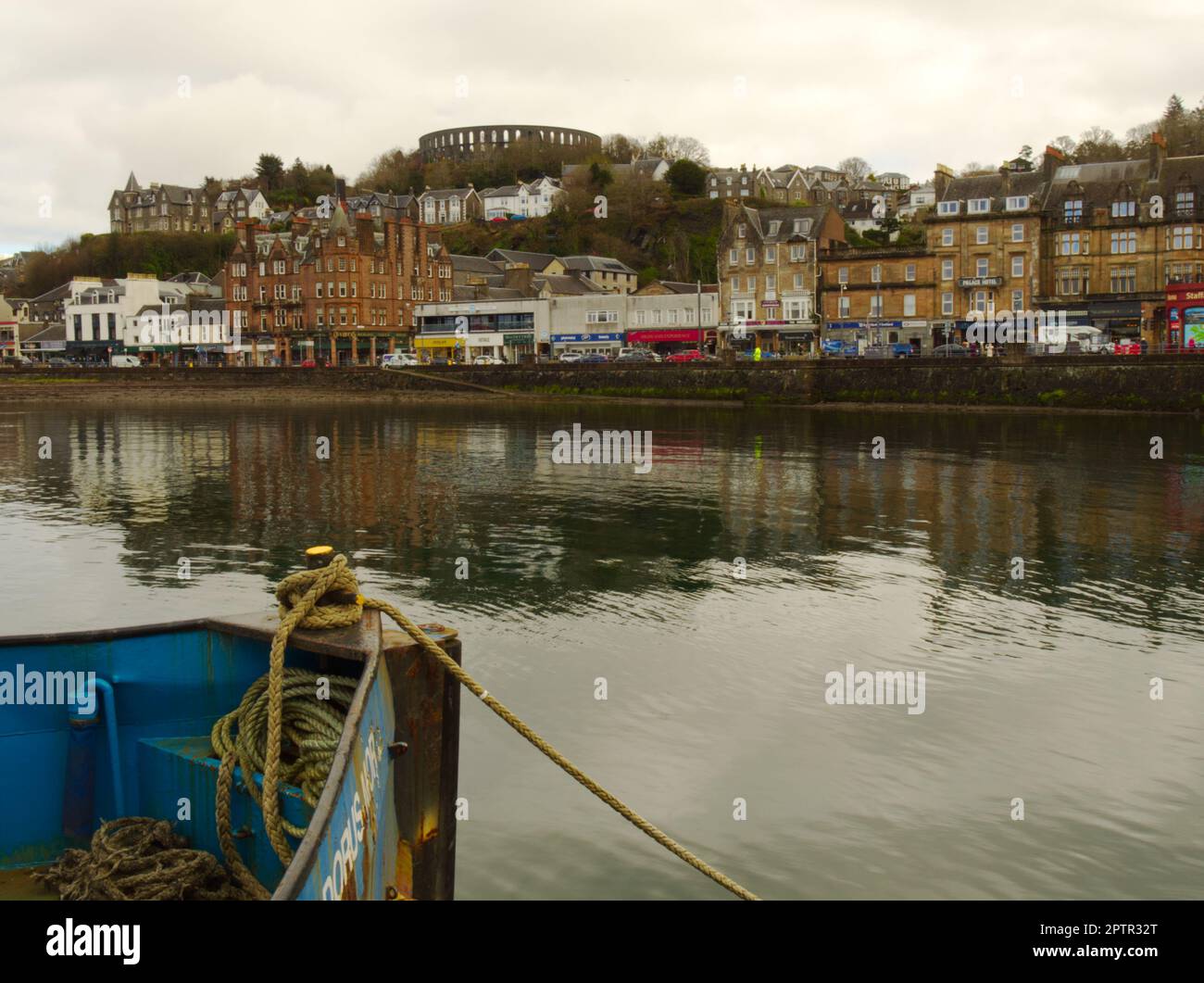Hafen von Oban, Schottland Stockfoto
