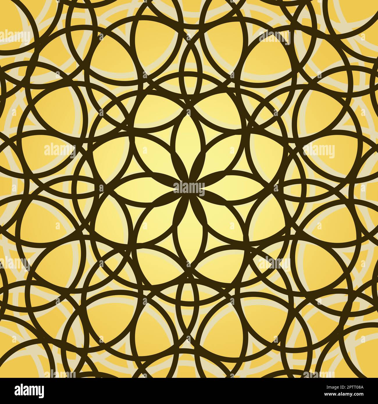 Abstrakter Hintergrund mit Kreisen, Geometrisches Muster mit Kreisen, geometrische Musterkreise, Kreismuster gemustert, Stockfoto