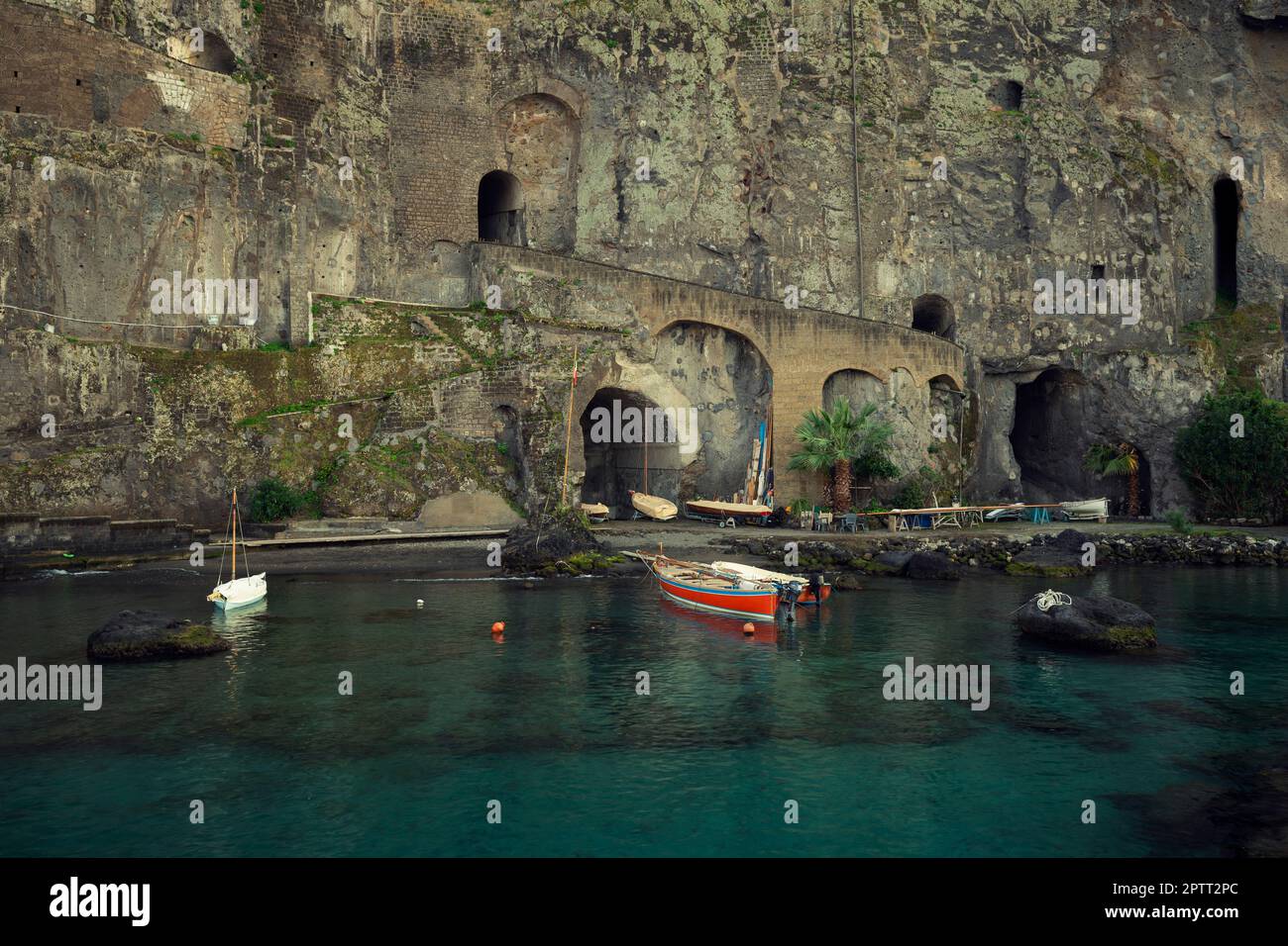 Bagni Salvatore in Sorrent, Region Kampanien, Italien Stockfoto