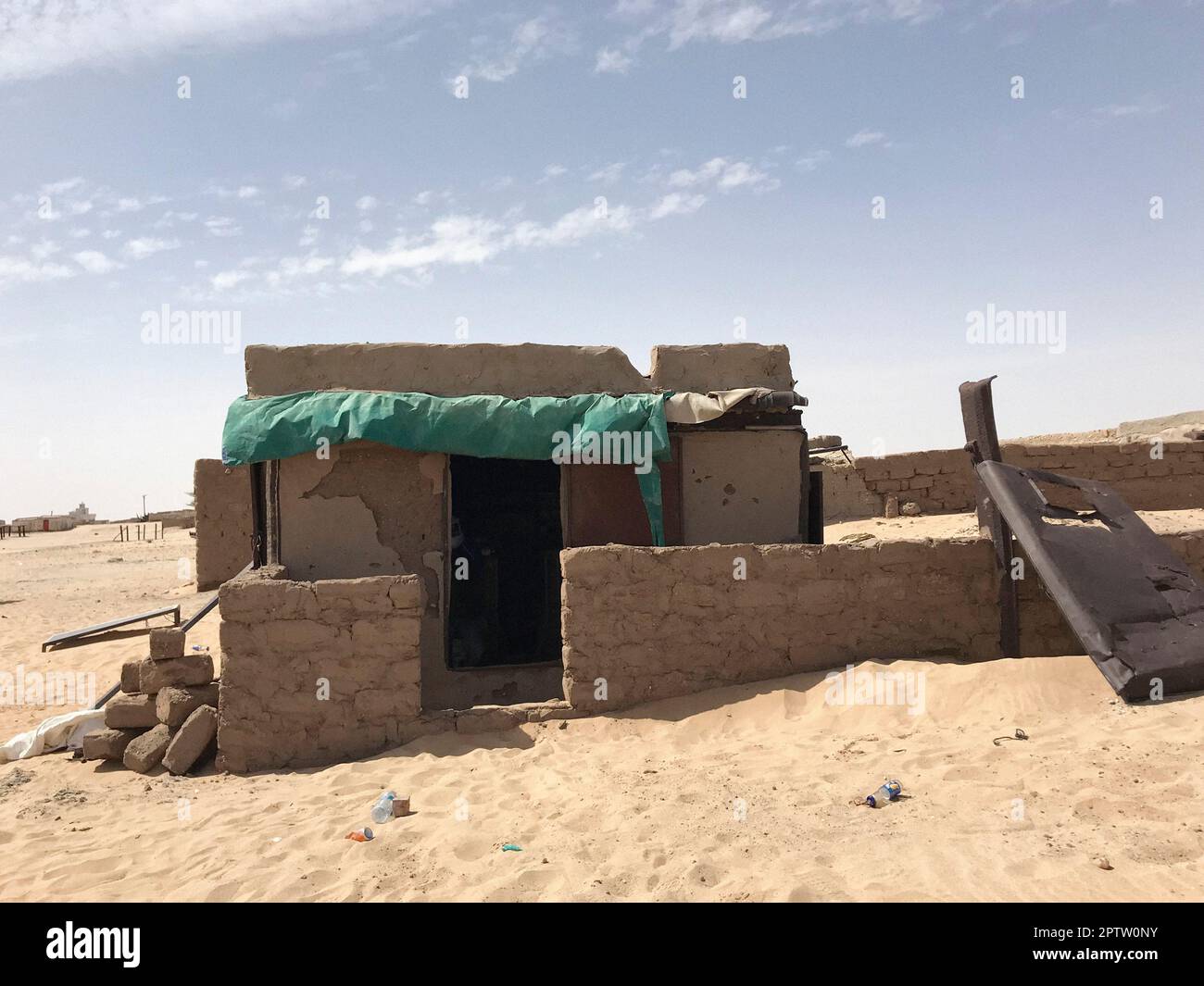 Mauretanien, Eisenbahn, Inal Stockfoto