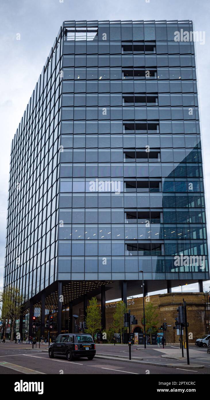 Arbor Building London - Arbor ist ein neues, 19-stöckiges grünes Bürogebäude im Zentrum der Bankside Yards Entwicklung London. 2022 Abgeschlossen. PLP. Stockfoto