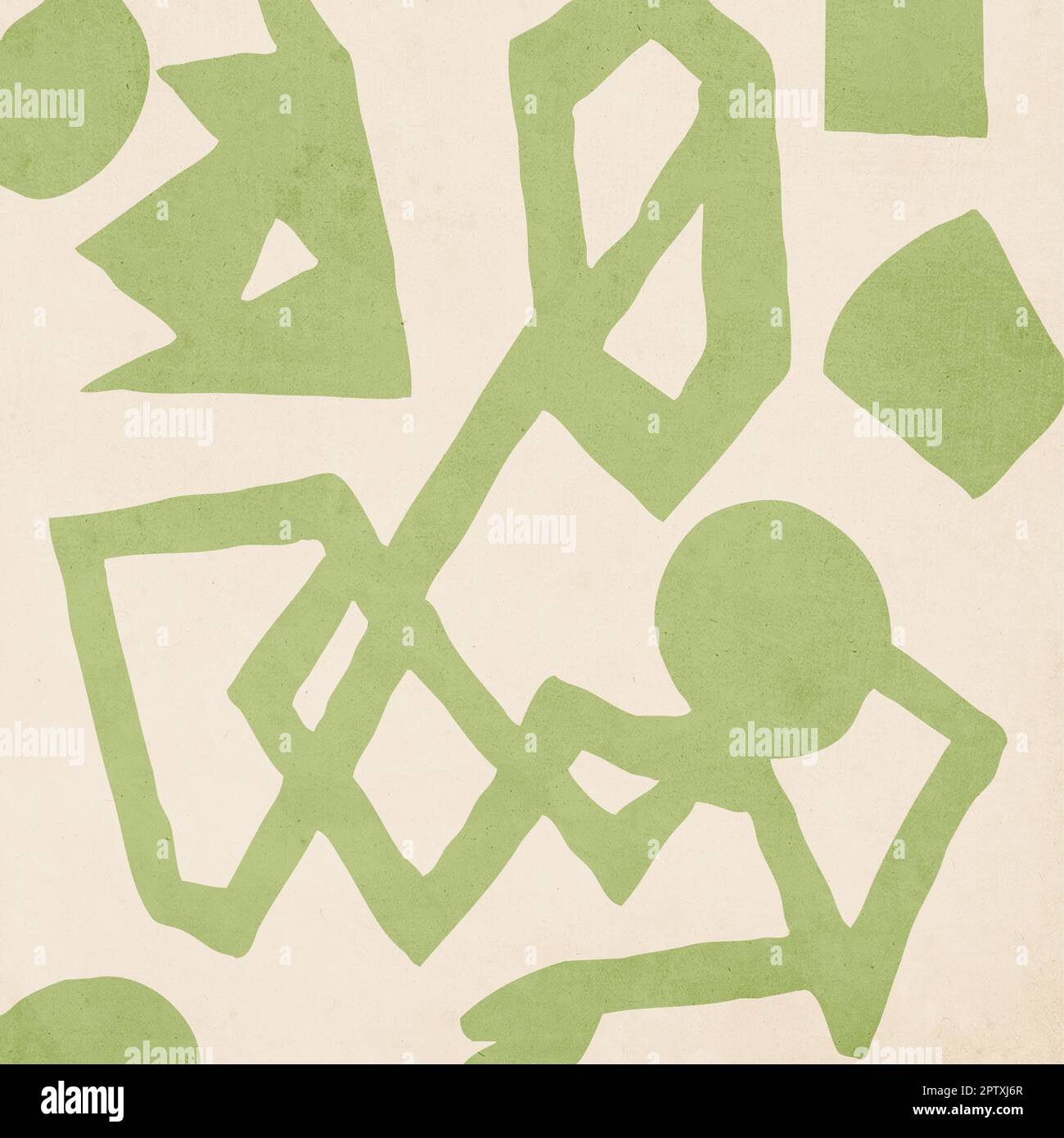 Abstrakte Illustration. Design für Kleidung, Textilien, Wanddekorationen. Vintage, Grunge, alt. Stockfoto