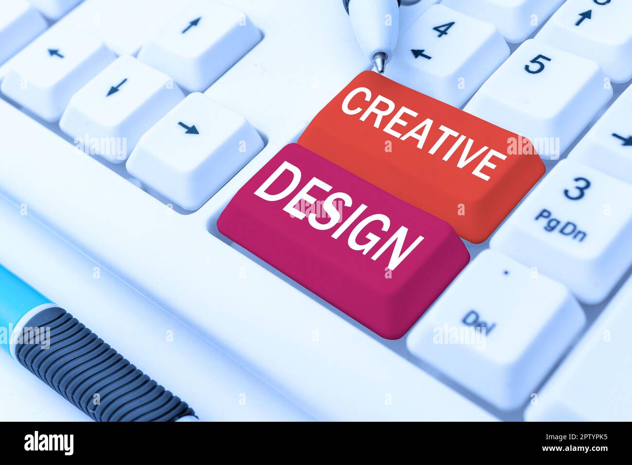 Schild mit kreativem Design, Konzept bedeutet Untergruppe der visuellen Kommunikation und Kommunikationsdesign Stockfoto