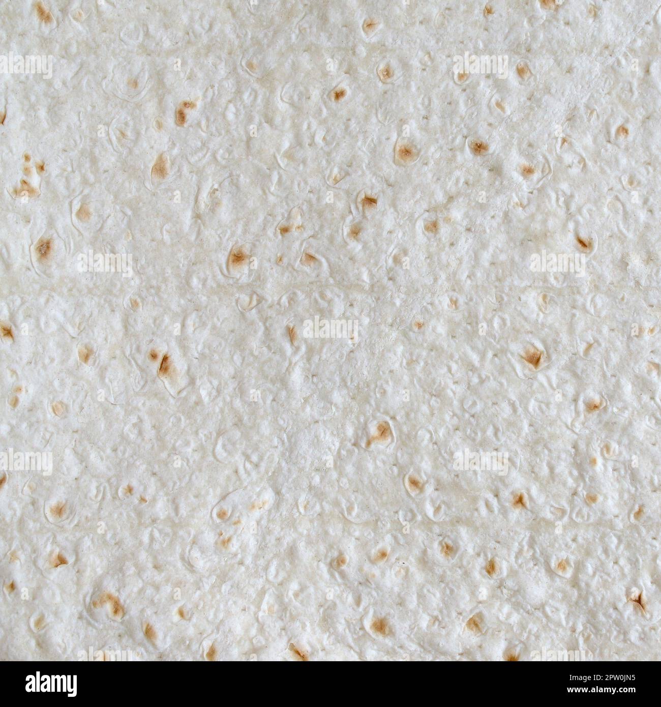 Hausgemachte Fladenbrot Türkische lavash Hintergrund Textur Ansicht von oben. Pita Brot Stockfoto