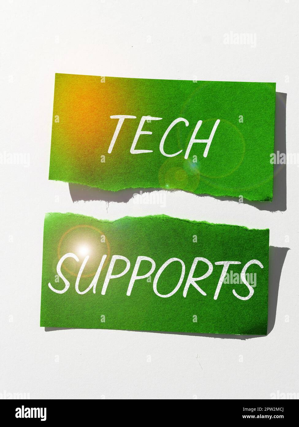 Schreiben mit Text Tech Supports, Business Approach Help von Techniker Online oder Call Center Customer Service Stockfoto