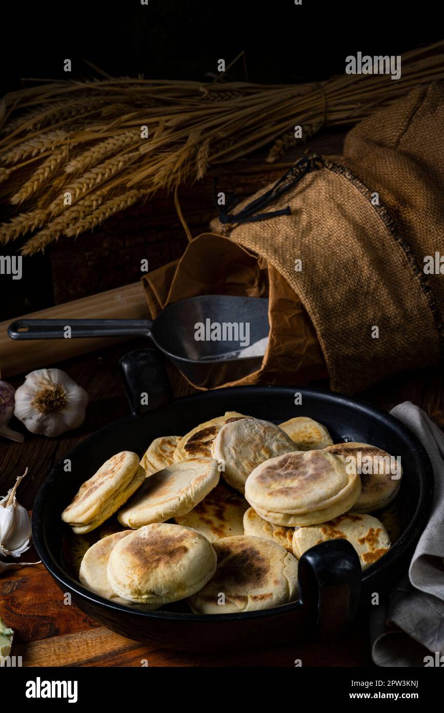 Bieszczadzkie Proziaki, Soda-Brot, aus Subkarpathien Stockfoto