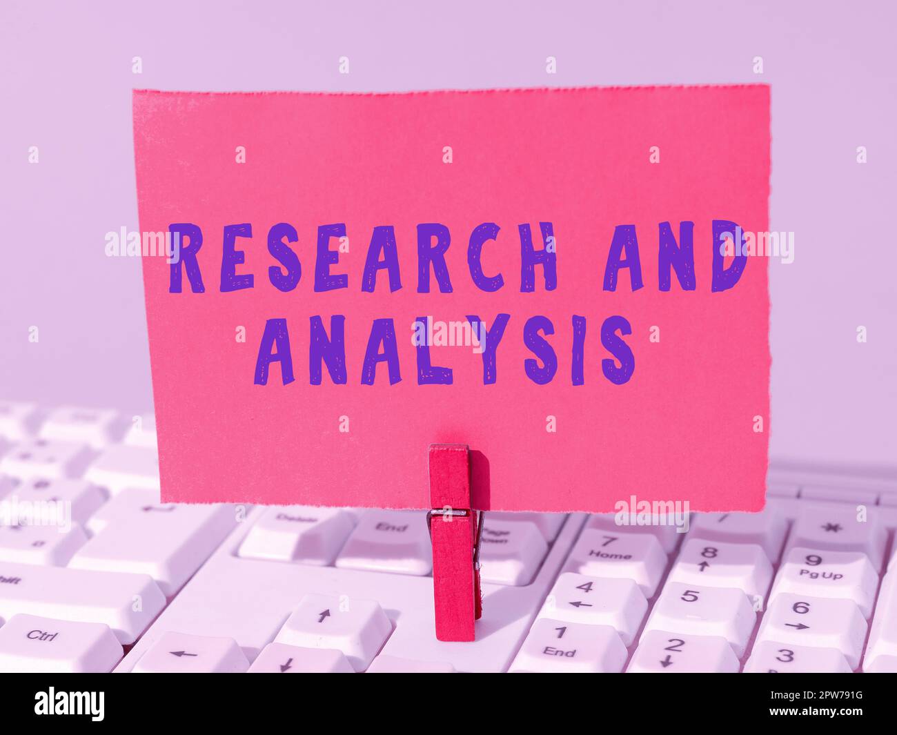 Text, der Inspiration Research and Analysis, Business Approach Strategic Thinking and Decision Making Existing and New zeigt Stockfoto