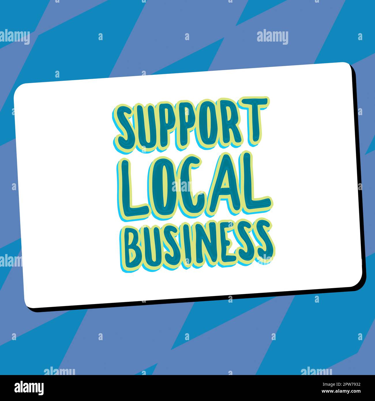 Handschrift Text Support Local Business, Word geschrieben über die Steigerung der Investitionen in Ihrem Land oder Ihrer Stadt Stockfoto