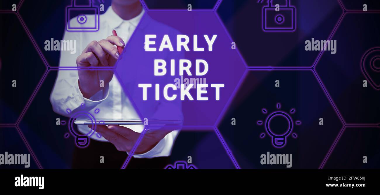 Was Ist Ein Early Bird Ticket www.alamy.de