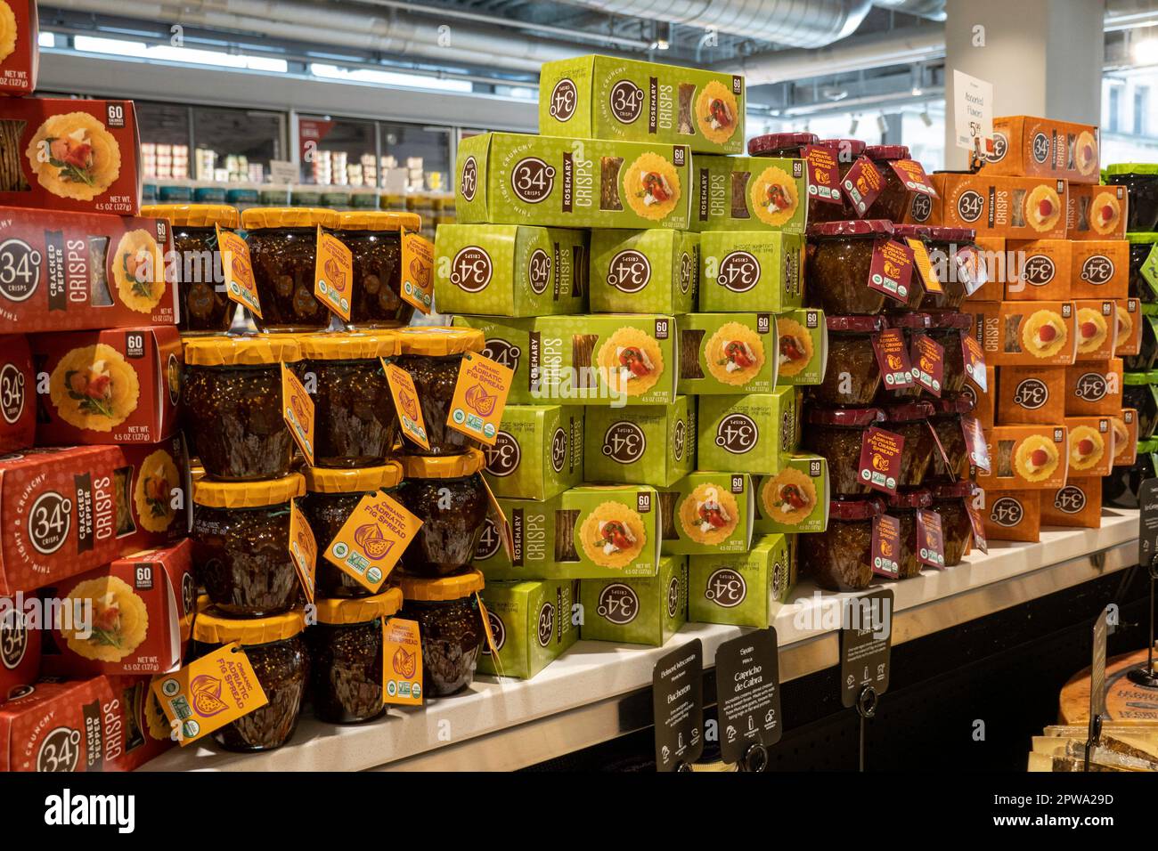 Whole Foods Market Nomad befindet sich an der 63 Madison Ave in New York City, USA 2023 Stockfoto
