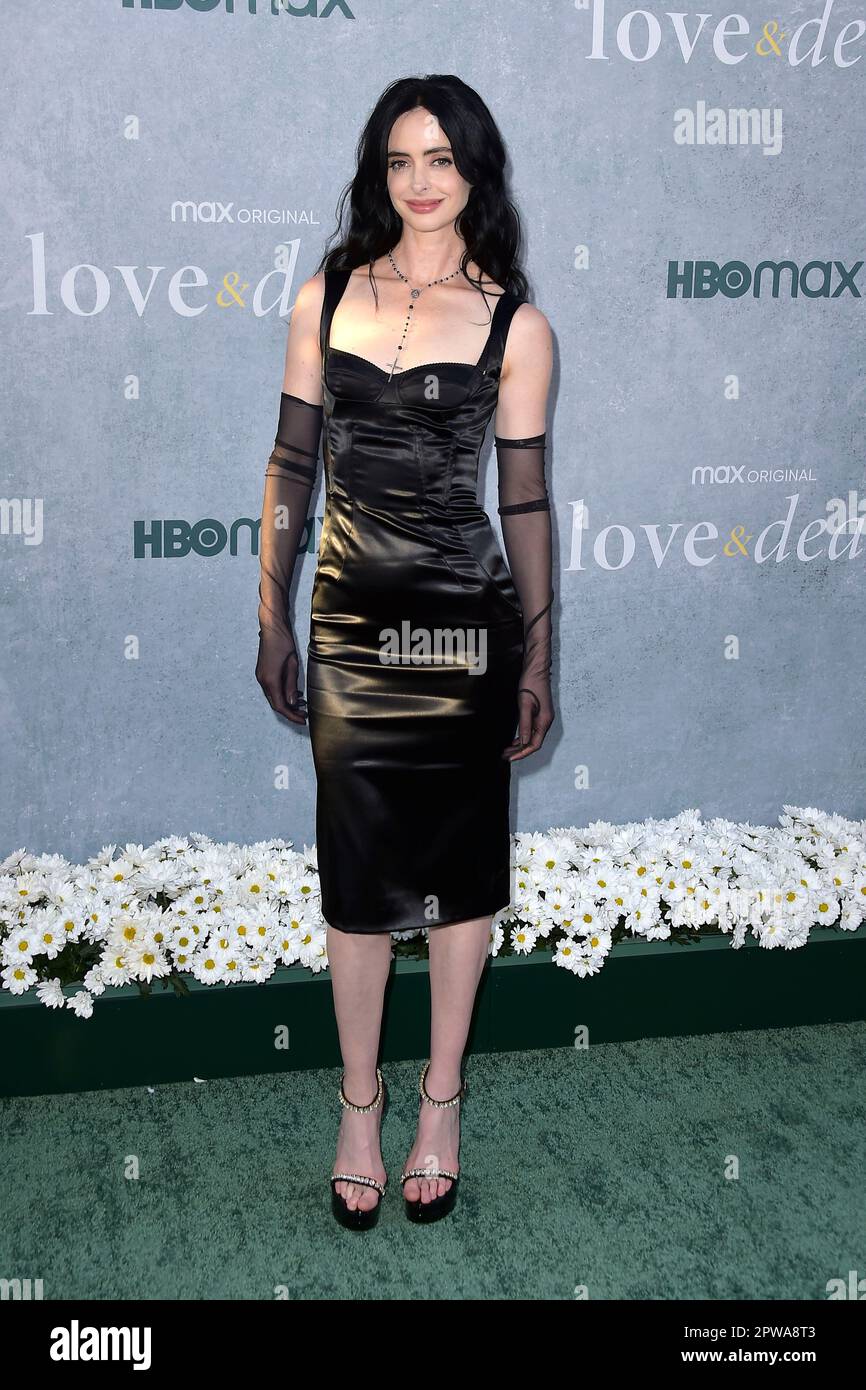 Krysten Ritter bei der Premiere des HBO Max Streamingserie 'Love & Death' bei der Directors Guild of America. Los Angeles, 26.04.2023 Stockfoto